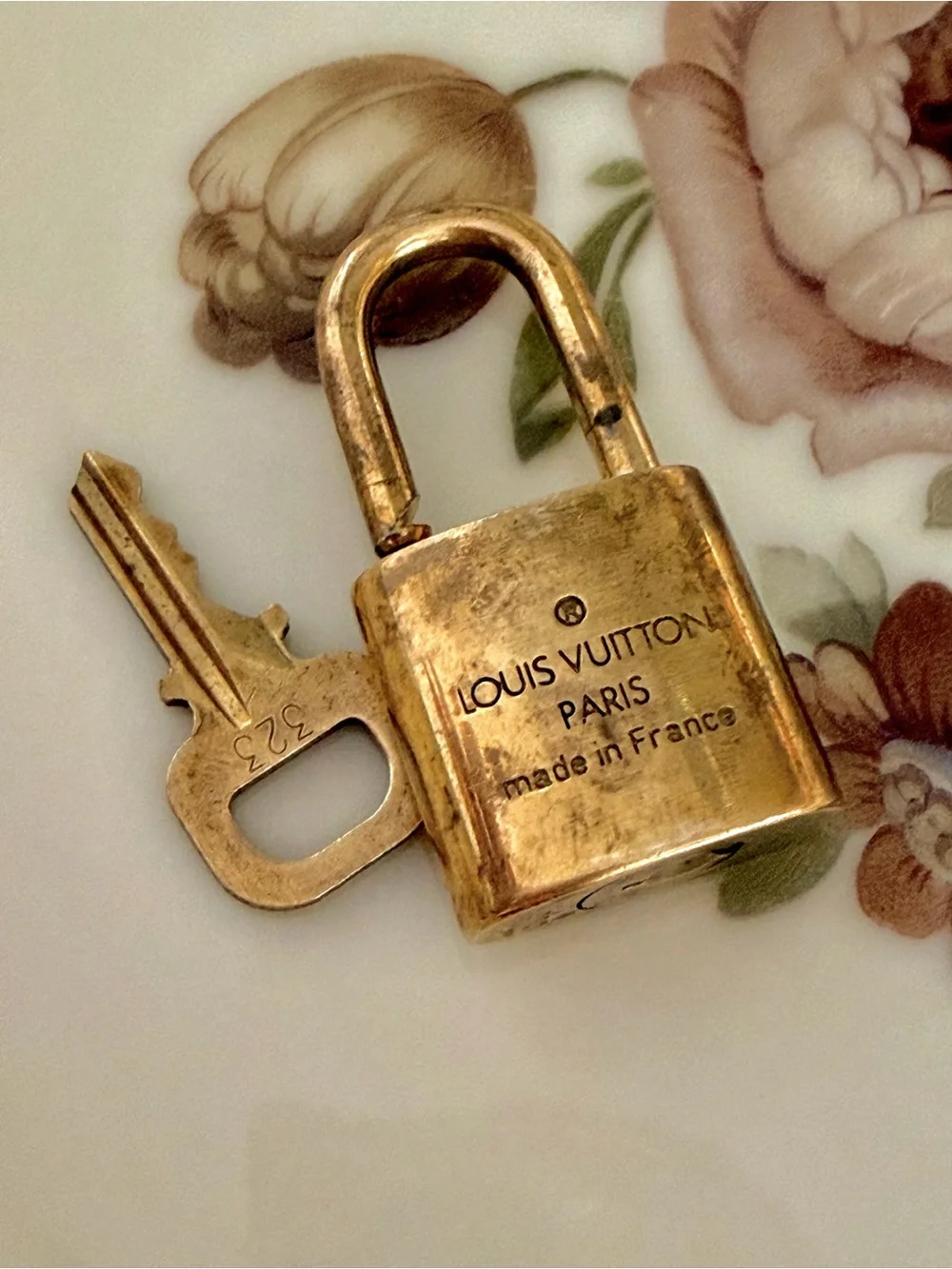 Louis Vuitton gold tone